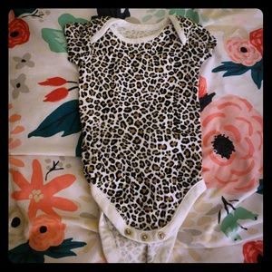Very fashionable leopard onesie